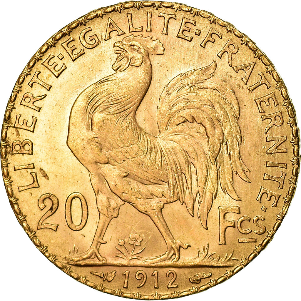 Monnaie, France, Marianne, 20 Francs, 1912, SPL, Or, Gadoury:1064a, KM:857