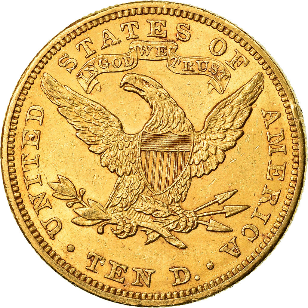 Coin, United States, Coronet Head, $10, Eagle, 1903, U.S. Mint, Philadelphia