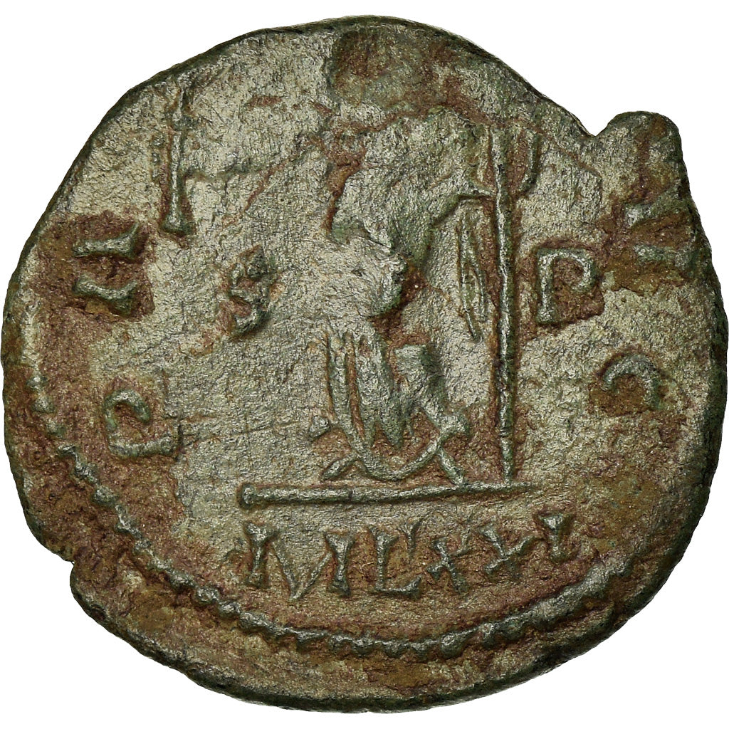 Coin, Carausius, Aurelianus, 292, London, VF(30-35), Billon, RIC:98