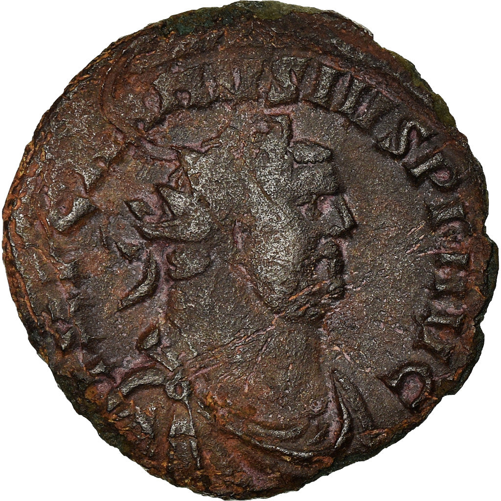 Münze, Carausius, Aurelianus, 289, Colchester, SS, Billon