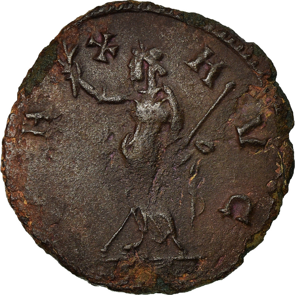Münze, Carausius, Aurelianus, 289, Colchester, SS, Billon