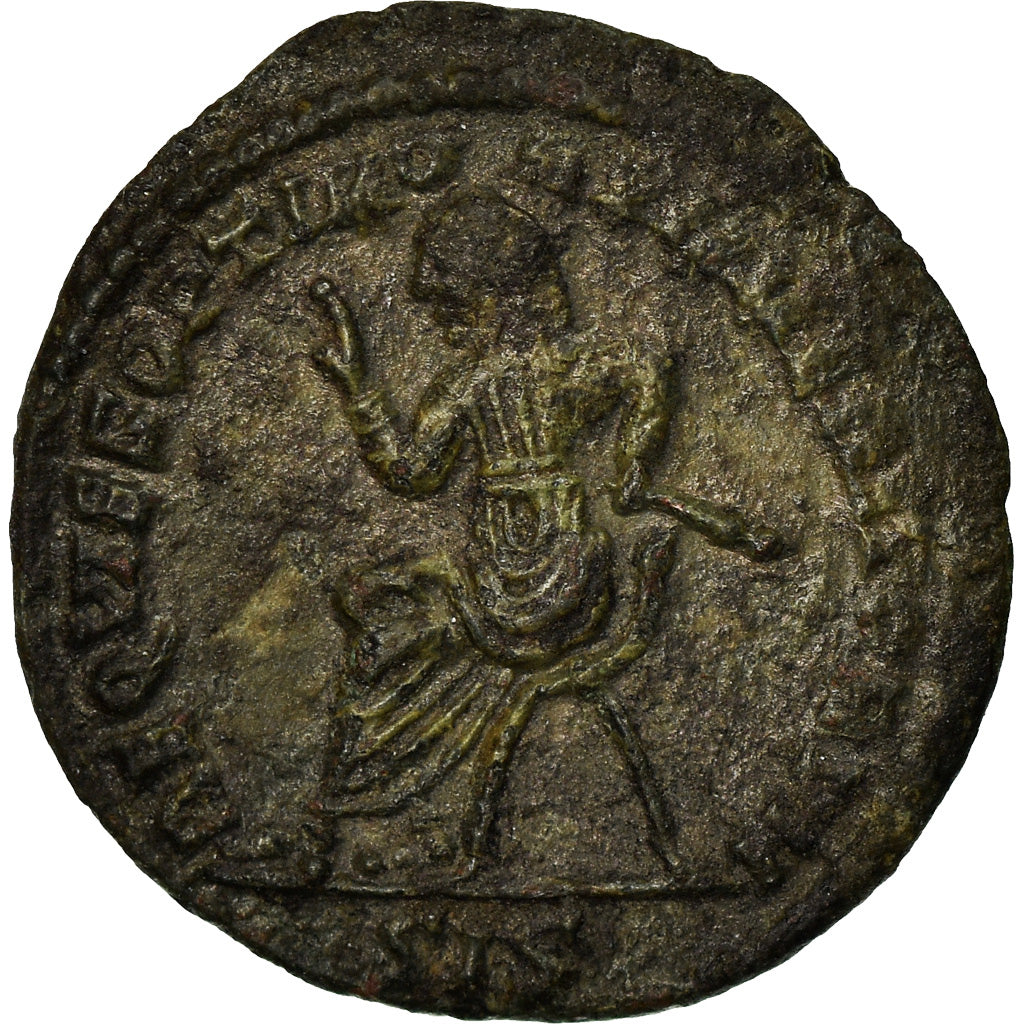 Coin, Divus Claudius II Gothicus, 1/2 nummus, 317-318, Siscia, Rare, AU(55-58)