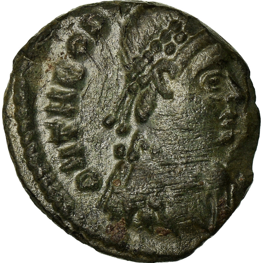 Moneta, Theodosius I, Nummus, 388-392, Thessalonica, AU(50-53), Miedź, RIC:62