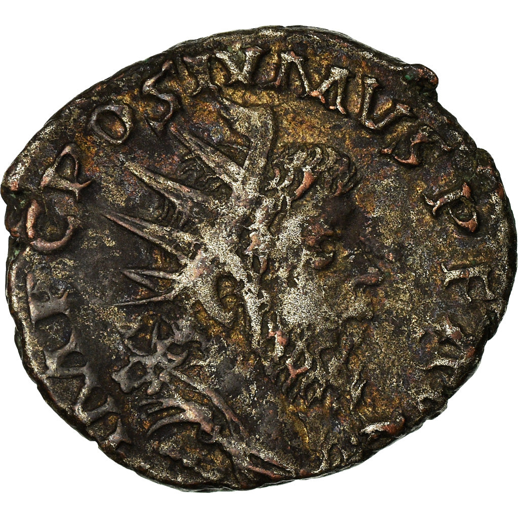 Coin, Postumus, Antoninianus, 263-265, Trier, VF(30-35), Billon, RIC:325