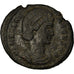 Coin, Helena, Nummus, 324-325, Trier, EF(40-45), Bronze, RIC:458