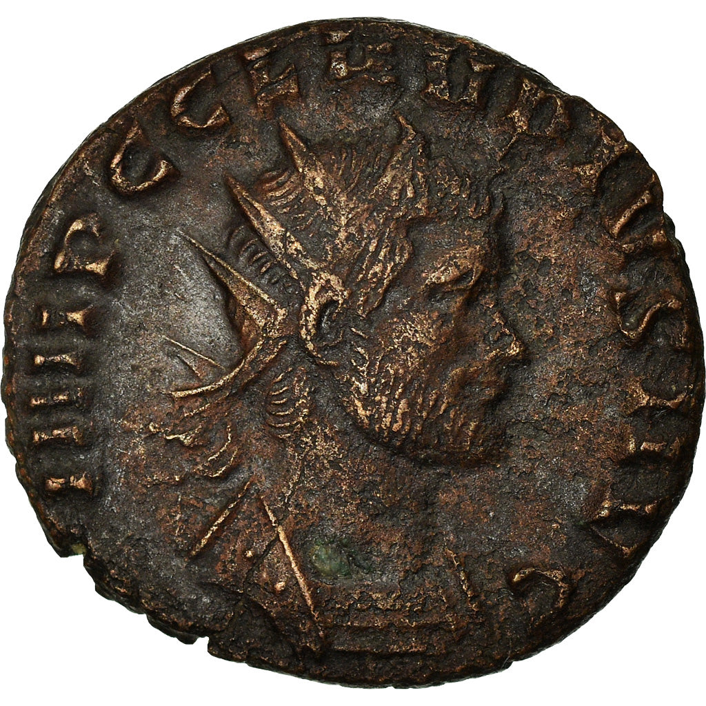Coin, Claudius II (Gothicus), Antoninianus, 268-270, Rome, EF(40-45), Billon