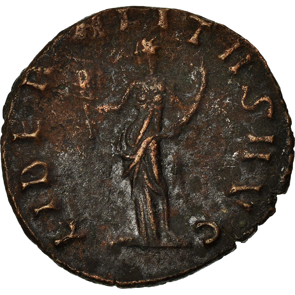 Coin, Claudius II (Gothicus), Antoninianus, 268-270, Rome, EF(40-45), Billon