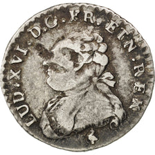 Monnaie, France, Louis XV, 1/20 Écu (6 sols), 6 Sols, 1/20 ECU, 1783, Paris