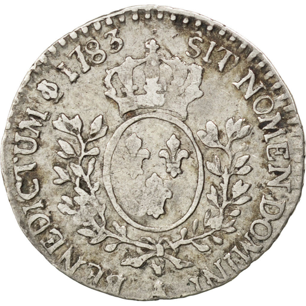 Coin, France, Louis XV, 1/20 Écu (6 sols), 6 Sols, 1/20 ECU, 1783, Paris