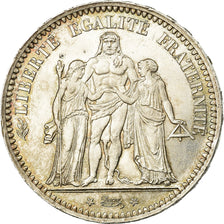 Coin, France, Hercule, 5 Francs, 1873, Paris, AU(55-58), Silver, KM:820.1