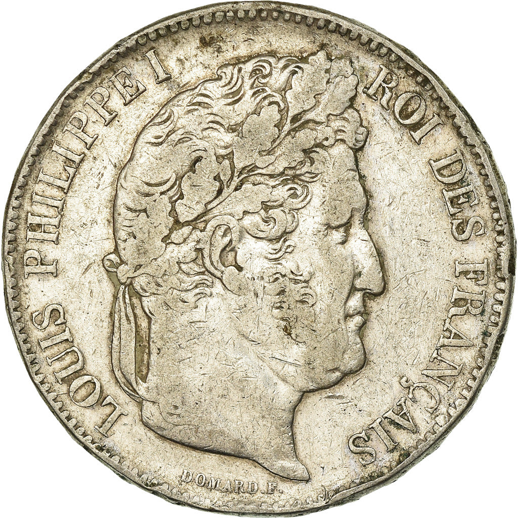 Monnaie, France, Louis-Philippe, 5 Francs, 1840, Strasbourg, TB+, Argent