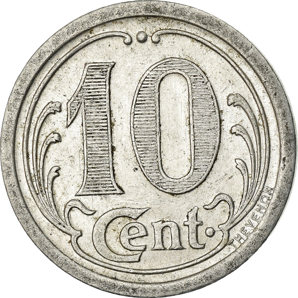 Munten, Frankrijk, Union Commerciale et Industrielle, Frévent, 10 Centimes