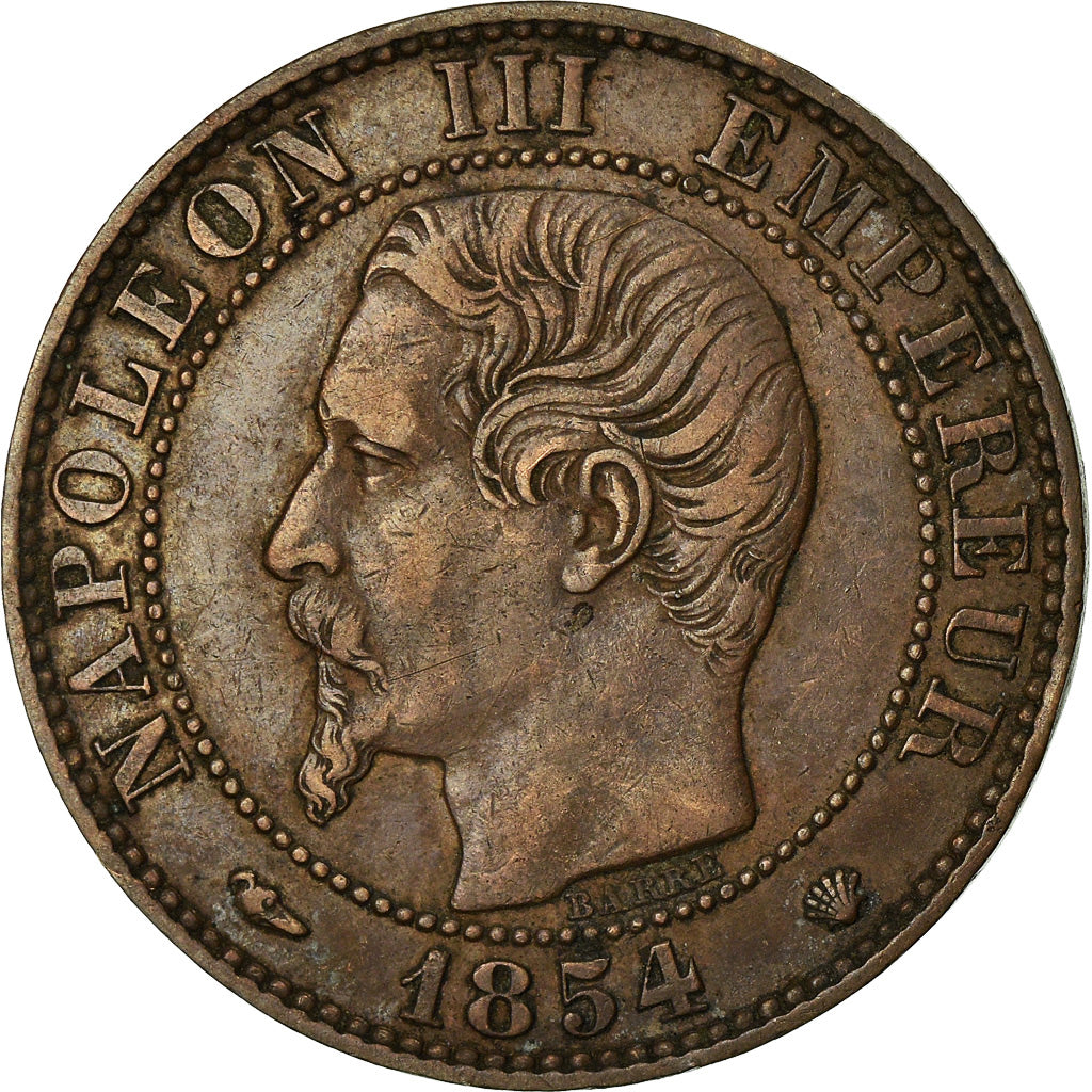 Monnaie, France, Napoleon III, Napoléon III, 5 Centimes, 1854, Marseille, TTB