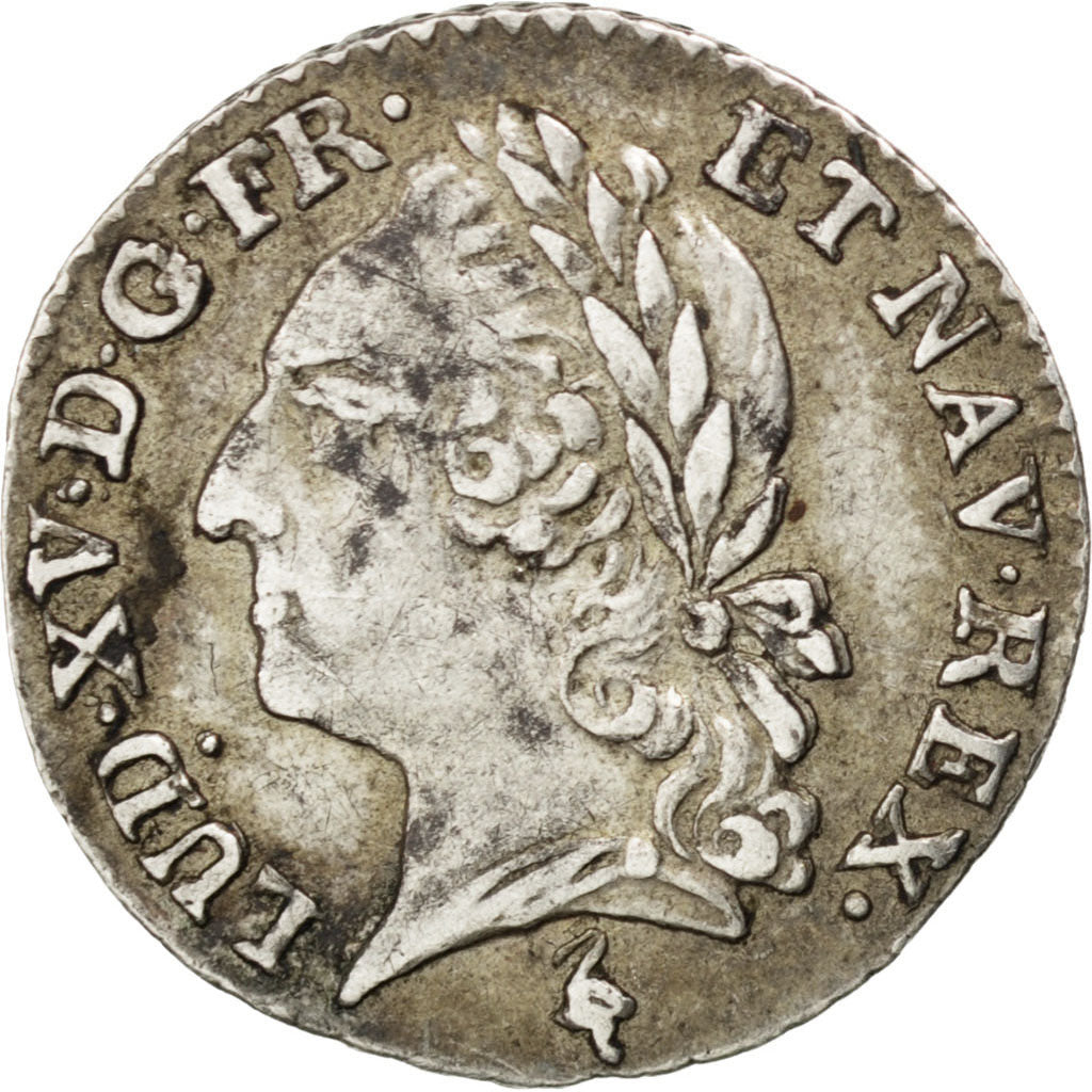 Münze, Frankreich, Louis XV, 1/20 Écu à la vieille tête (6 sols), 6 Sols