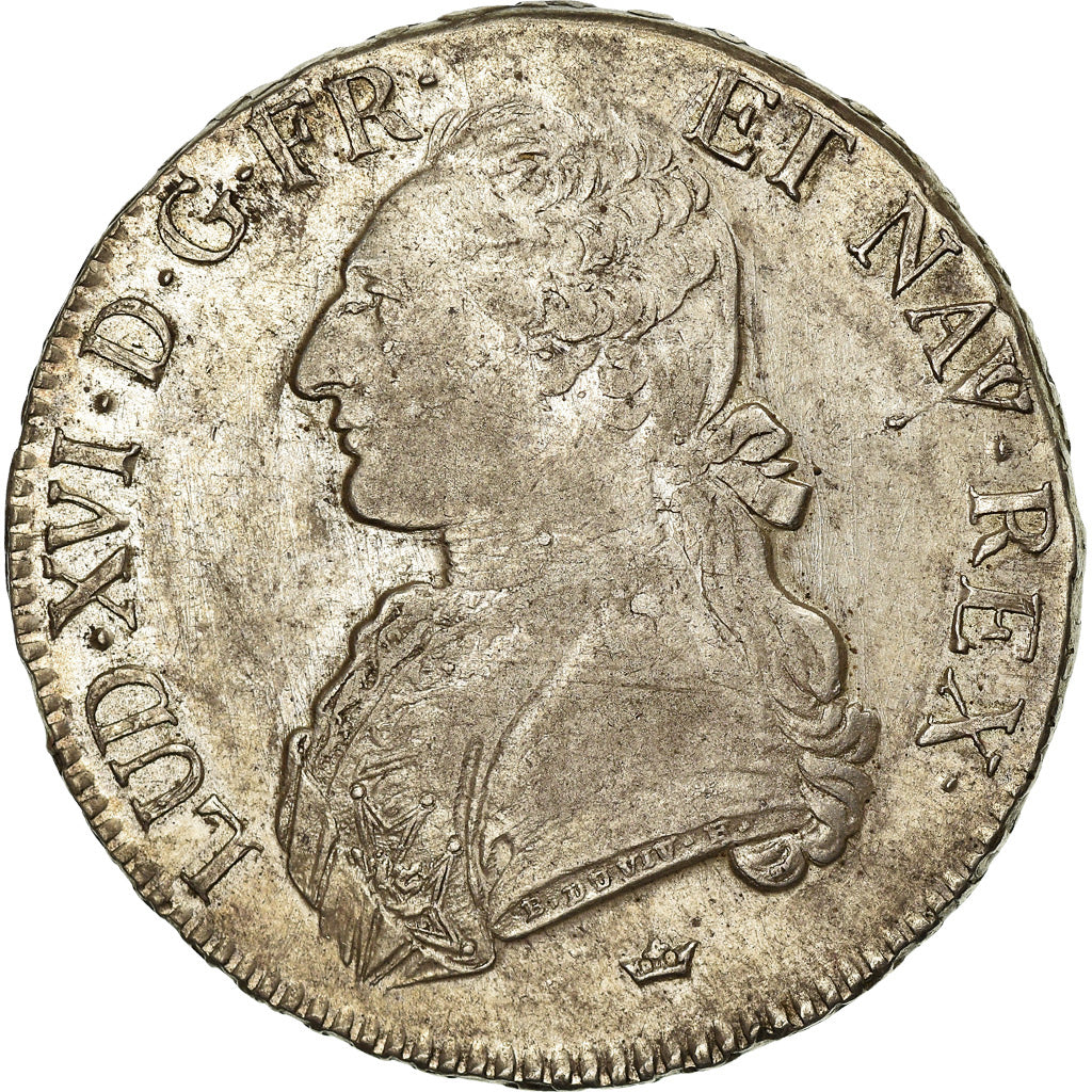 Munten, Frankrijk, Louis XVI, Écu aux branches d'olivier, Ecu, 1789, Toulouse