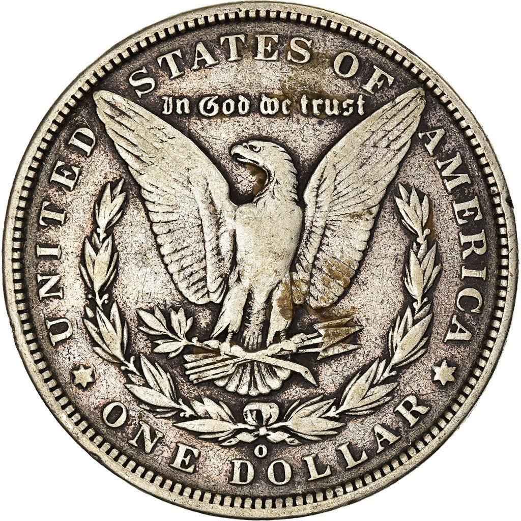 Coin, United States, Morgan Dollar, Dollar, 1889, U.S. Mint, New Orleans