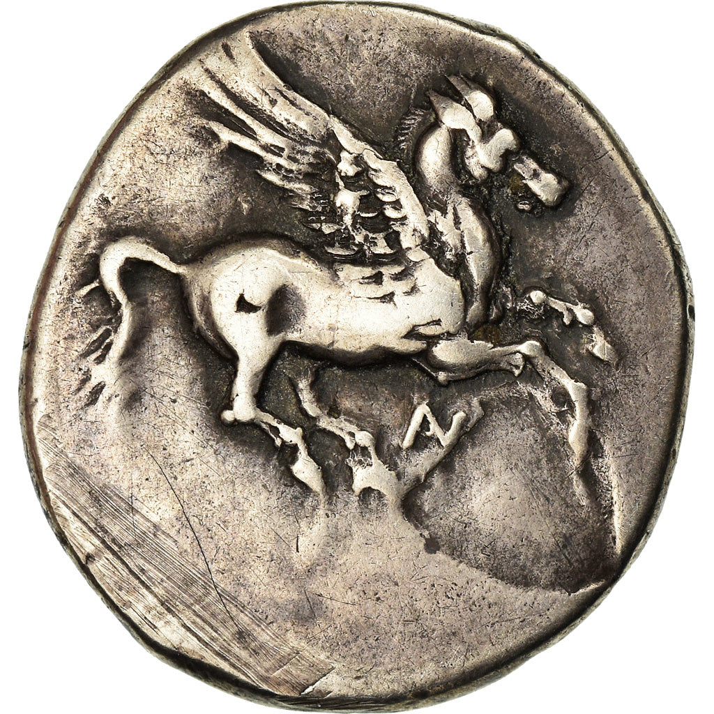 Coin, Akarnania, Stater, 350-300 BC, Anactorium, EF(40-45), Silver
