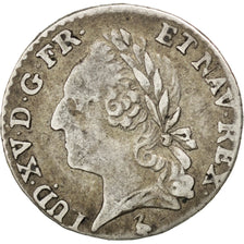 FRANCE, 1/20 Écu à la vieille tête (6 sols), 6 Sols, 1/20 ECU, 1779, Paris, KM #