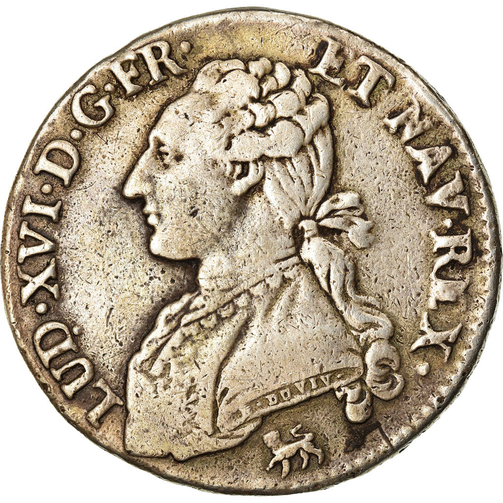 Moneta, Francja, Louis XVI, 1/2 Écu, 1/2 ECU, 44 Sols, 1791, Paris
