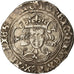 Munten, Frankrijk, Henri VI, Gros, 1430-1434, Calais, ZF, Zilver, Boudeau:1943