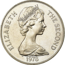 Coin, Ascension Island, 25 Pence, Crown, 1978, Pobjoy Mint, AU(55-58)