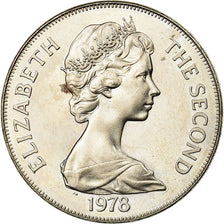 Coin, Tristan Da Cunha, Elizabeth II, Crown, 1978, Pobjoy Mint, AU(55-58)