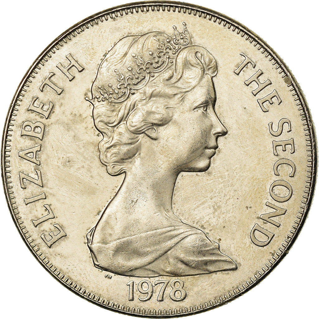 Coin, Saint Helena, Elizabeth II, 25 Pence, Crown, 1978, Pobjoy Mint, EF(40-45)