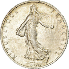 Coin, France, Semeuse, 2 Francs, 1920, Paris, AU(50-53), Silver, KM:845.1