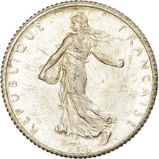 Coin, France, Semeuse, Franc, 1919, Paris, AU(55-58), Silver, KM:844.1