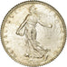 Coin, France, Semeuse, Franc, 1919, Paris, AU(55-58), Silver, KM:844.1