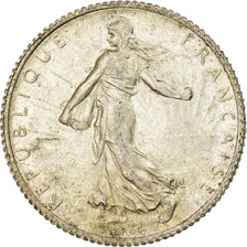 Moneta, Francia, Semeuse, Franc, 1920, Paris, SPL-, Argento, KM:844.1