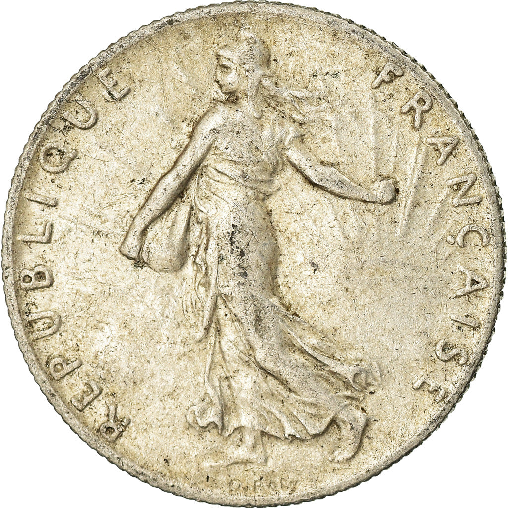 Monnaie, France, Semeuse, 50 Centimes, 1913, Paris, TTB, Argent, Gadoury:420