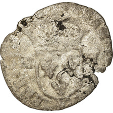 Moeda, França, Henri IV, Douzain, 1594, Uncertain Mint, F(12-15), Lingote