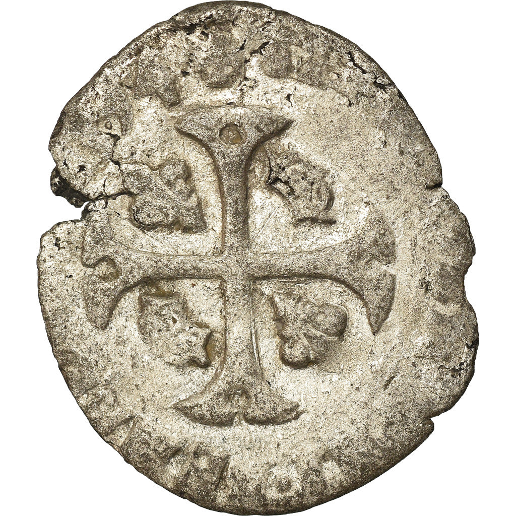 Münze, Frankreich, Henri IV, Douzain, 1594, Uncertain Mint, SGE+, Billon