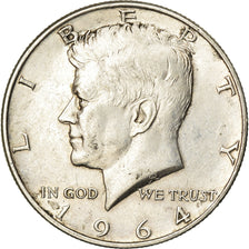 Moneda, Estados Unidos, Kennedy Half Dollar, Half Dollar, 1964, Philadelphia