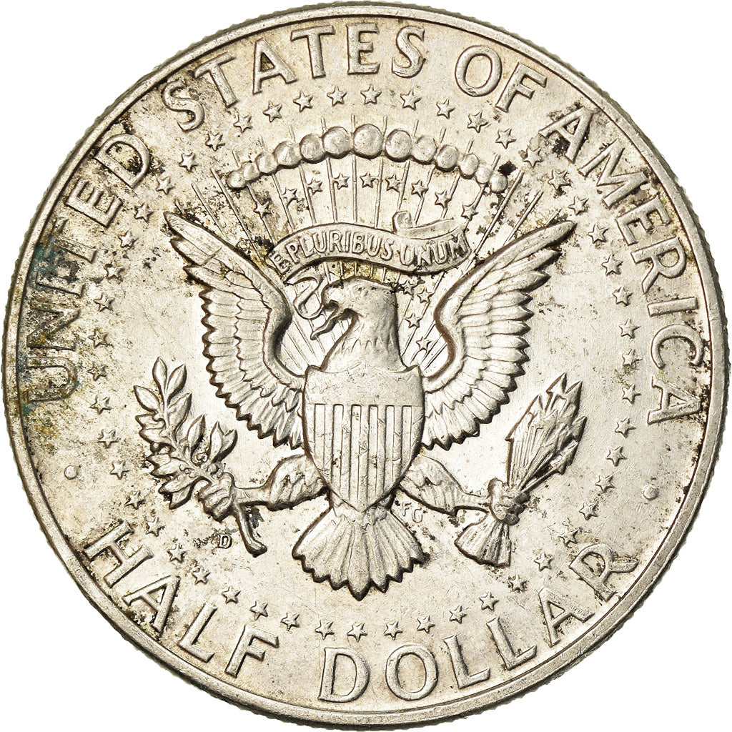 Moneda, Estados Unidos, Kennedy Half Dollar, Half Dollar, 1964, Philadelphia