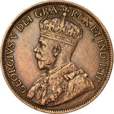 Coin, Canada, George V, Cent, 1913, Royal Canadian Mint, Ottawa, EF(40-45)