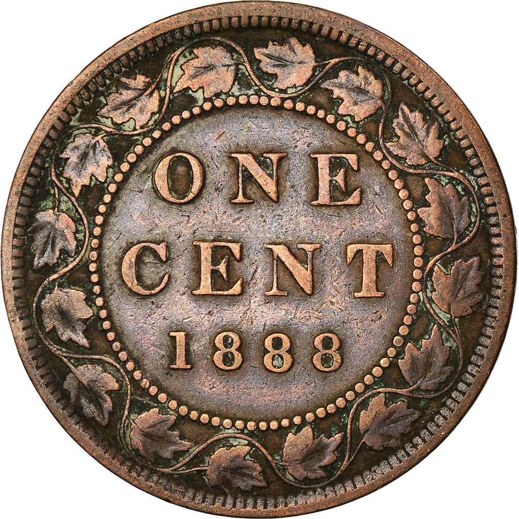 Monnaie, Canada, Victoria, Cent, 1888, Royal Canadian Mint, Ottawa, TB+, Bronze