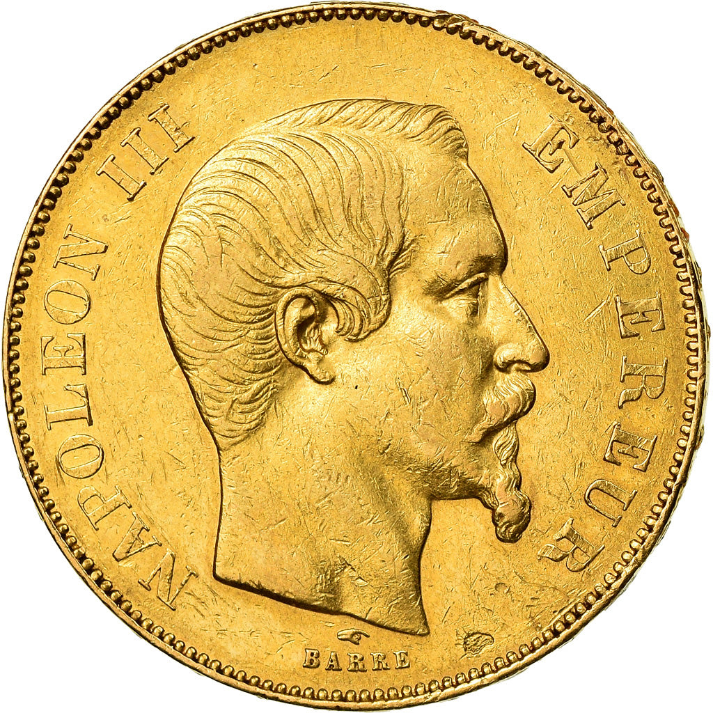 Monnaie, France, Napoleon III, Napoléon III, 50 Francs, 1855, Paris, TTB, Or