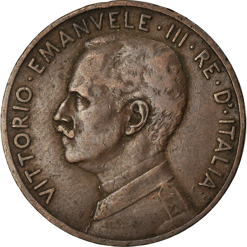 Monnaie, Italie, Vittorio Emanuele III, 5 Centesimi, 1912, Rome, TB+, Bronze