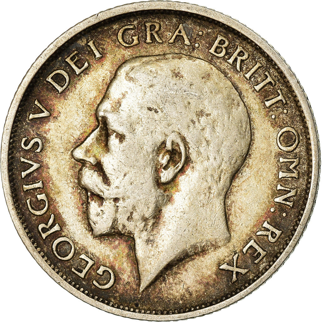 Coin, Great Britain, George V, Shilling, 1915, VF(20-25), Silver, KM:816