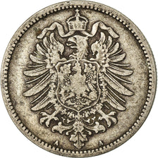Coin, GERMANY - EMPIRE, Wilhelm I, Mark, 1873, Berlin, EF(40-45), Silver, KM:7