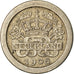 Moneda, Países Bajos, Wilhelmina I, 5 Cents, 1908, MBC, Cobre - níquel, KM:137