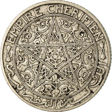 Coin, Morocco, Yusuf, 50 Centimes, undated (1921), bi-Bariz, Paris, EF(40-45)