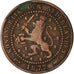 Moneta, Holandia, William III, Cent, 1877, VF(30-35), Bronze, KM:107.1