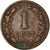 Moneta, Holandia, William III, Cent, 1877, VF(30-35), Bronze, KM:107.1