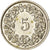 Moneta, Svizzera, 5 Rappen, 1939, Bern, BB+, Nichel, KM:26b