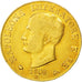 ITALIAN STATES, 40 Lire, 1808, Milan, KM #12, VF(30-35), Gold, 12.79