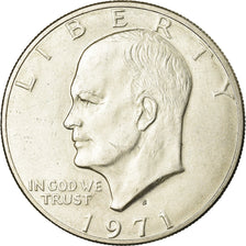 Coin, United States, Eisenhower Dollar, Dollar, 1971, U.S. Mint, San Francisco