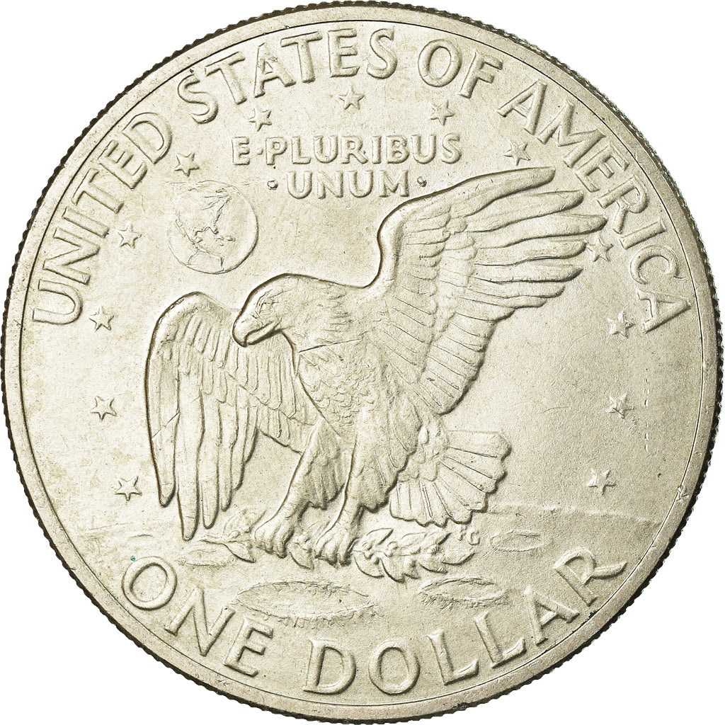 Coin, United States, Eisenhower Dollar, Dollar, 1971, U.S. Mint, San Francisco